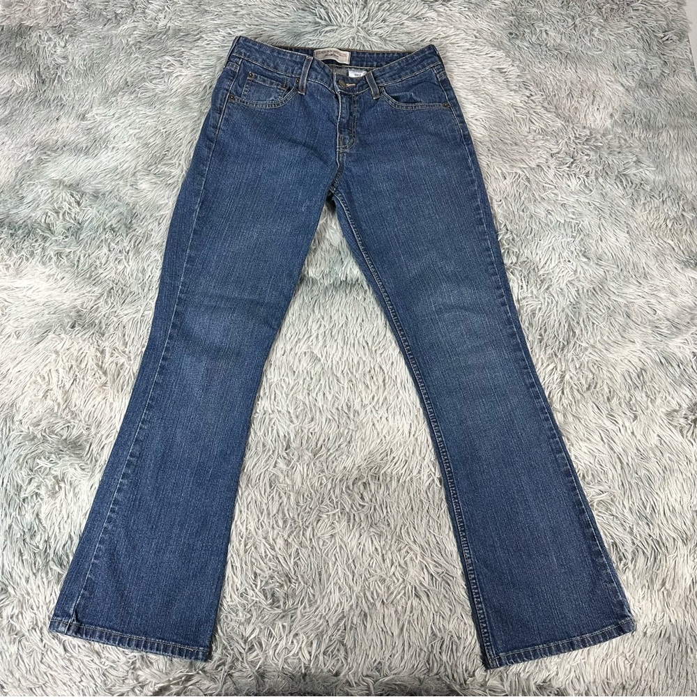 Levi Strauss Signature Stretch Low-rise Bootcut Jeans Woman’s 6M